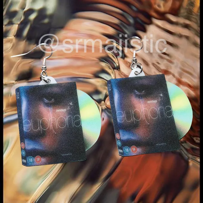 Sam Makes Things Euphoria 2019 TV DVD 2D detailed Handmade Earrings Earrings