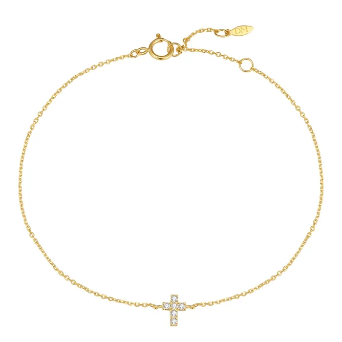 Bracelets Hey Happiness Hope Bracelet 14K Gold
