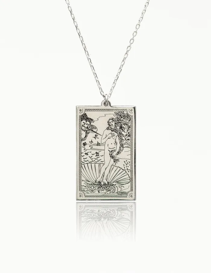 artuckycom Necklaces Venus Silver Necklace