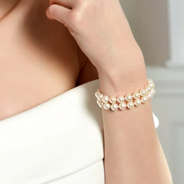 Freshwater Double Pearl Bracelet SPT Bracelets