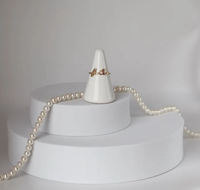 Fiat Ring in 14k Gold The Little Catholic Rings