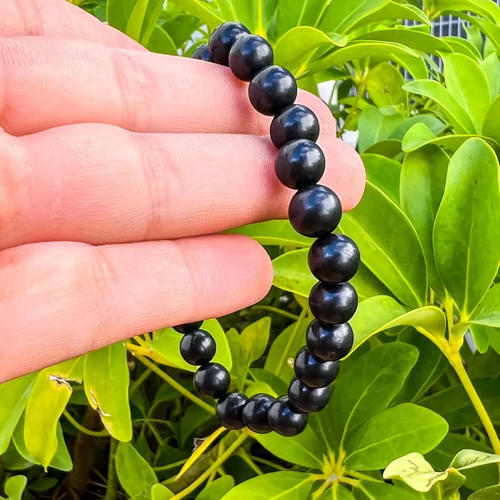 Magic Crystals Bracelets Genuine Shungite Beaded Bracelet