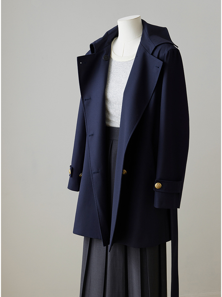 Coats, Trench Coats | Womens Double-breasted long coat Clothing Coats, Trench Coats